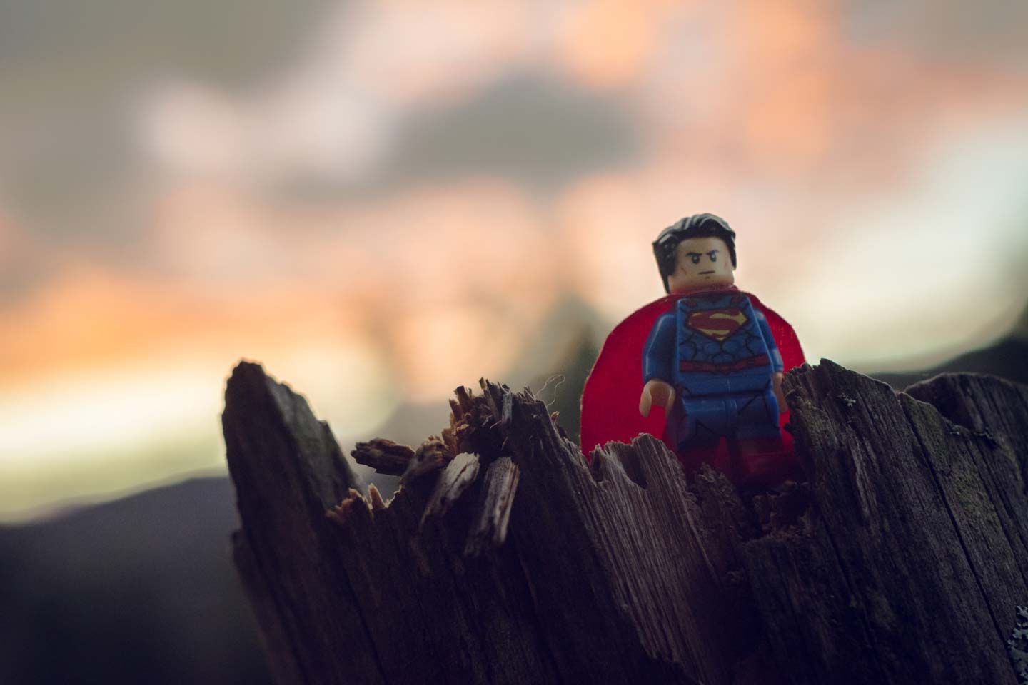 superman lego piece helping others out of weakness