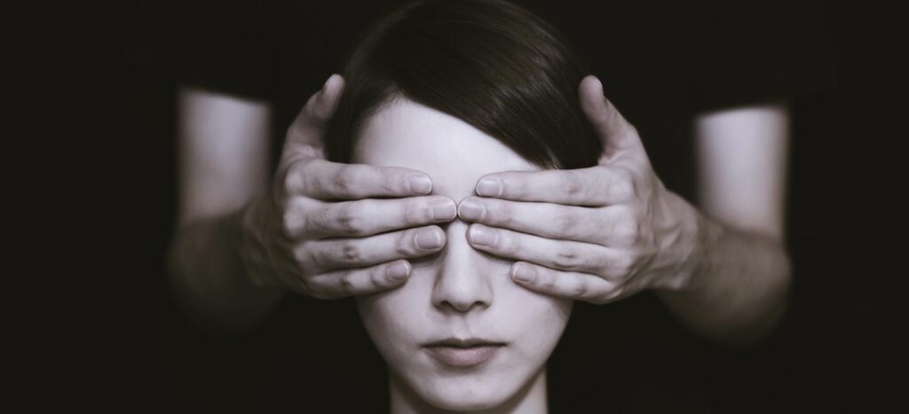 The blind people that Jesus did not heal