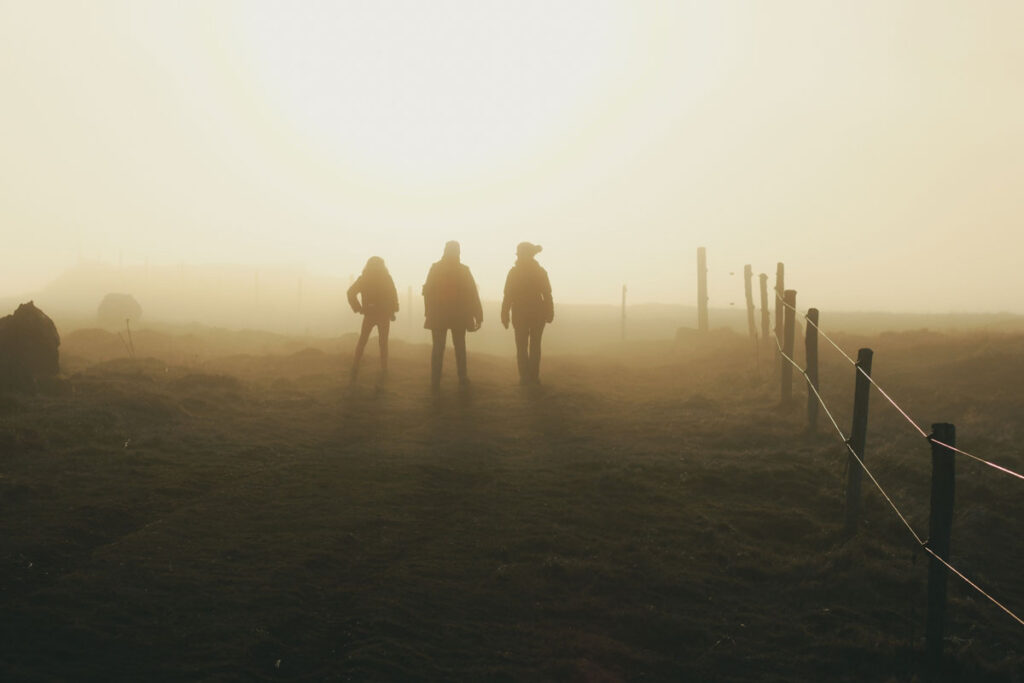 Philip and Andrew encountering Jesus